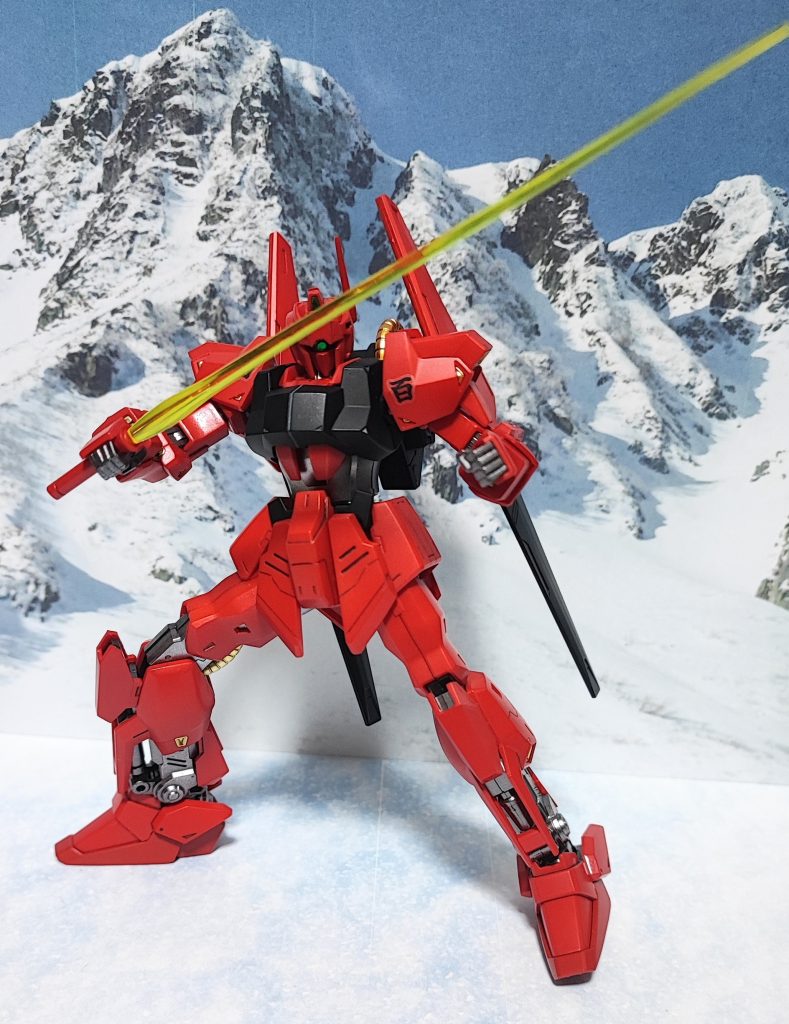 HGUC 百式(サザビーカラー)–6枚目/制作者:KUMAKEN