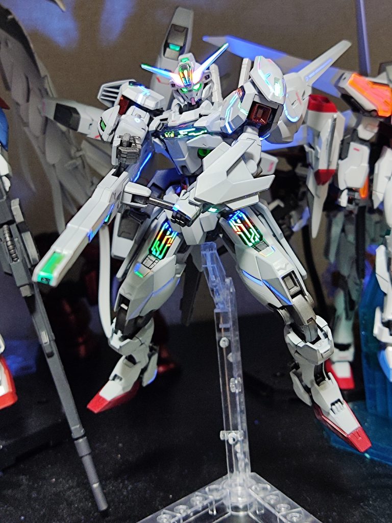 ライフルの合わせ目消すのが面倒でそのままにしてあります💦