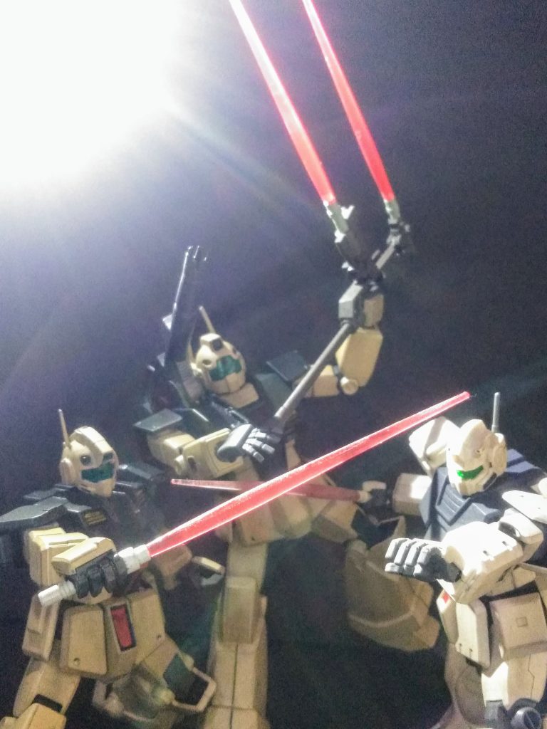 接近戦❗ミンナでかかれば恐くない❗❗