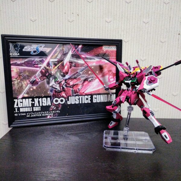 hgce  インフィニットジャスティス  パール塗装