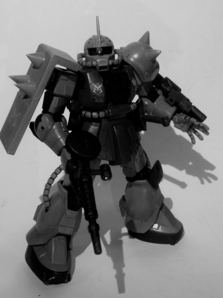 Next time preview 『ZAKU Ⅱ Js type ❓』 お目汚し ありがとうございました。