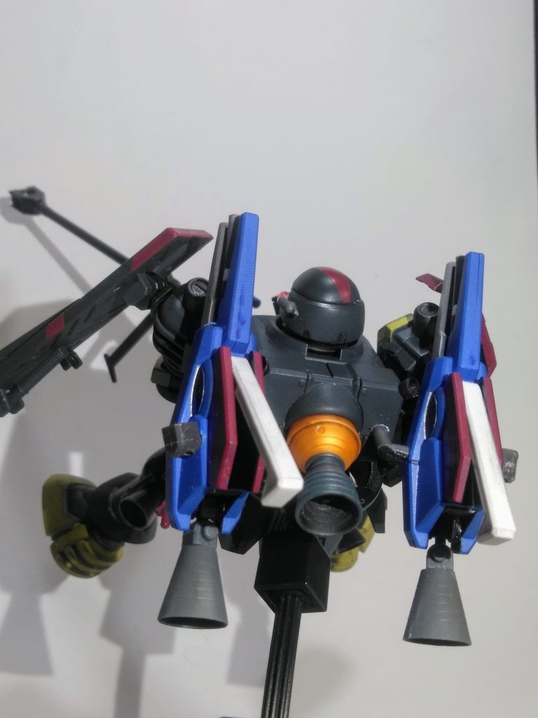 今回の『長モノ武装絶対信者』の為の　　　　　　　　　｢蛇足作業｣😋如何にして『長モノ武装』を画角に　　　       