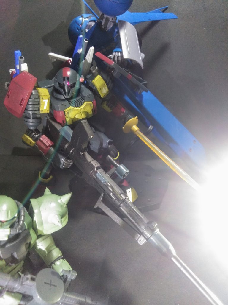 テな感じで、妄想MS『MS-10 G ヅダ G 型』と、相成ります😤　　　　　　　　　　           