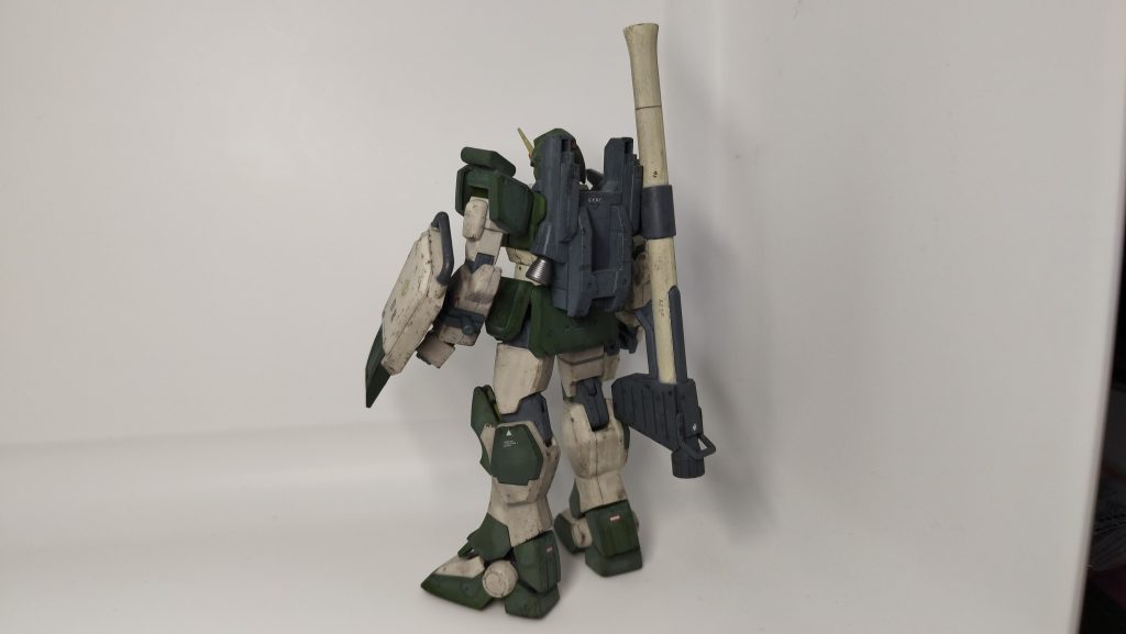 後ろはこんな感じウェザリング3機目になります