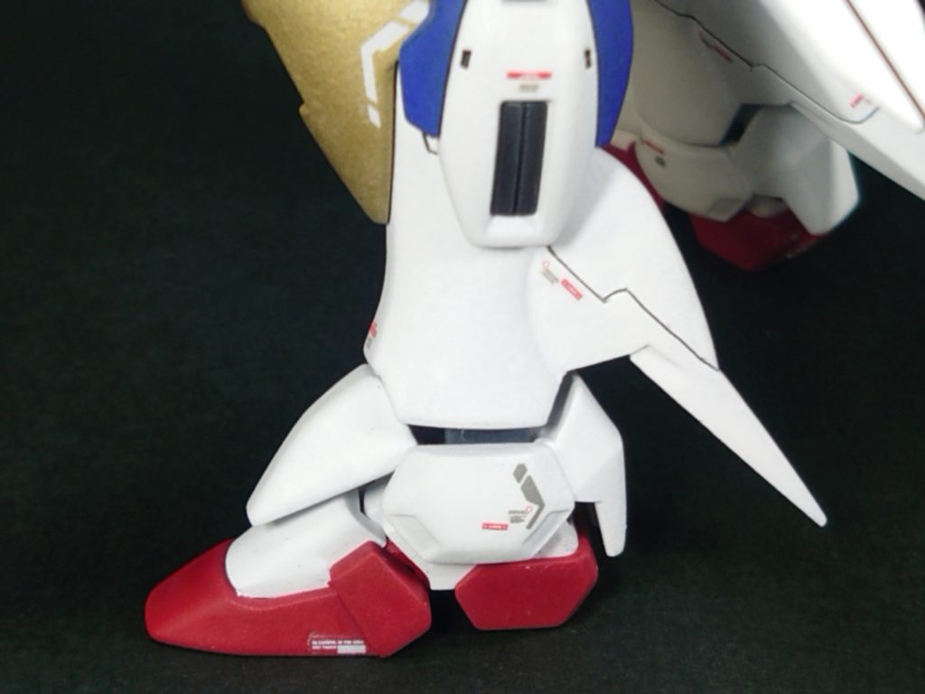 余剰パーツを追加したふくらはぎ