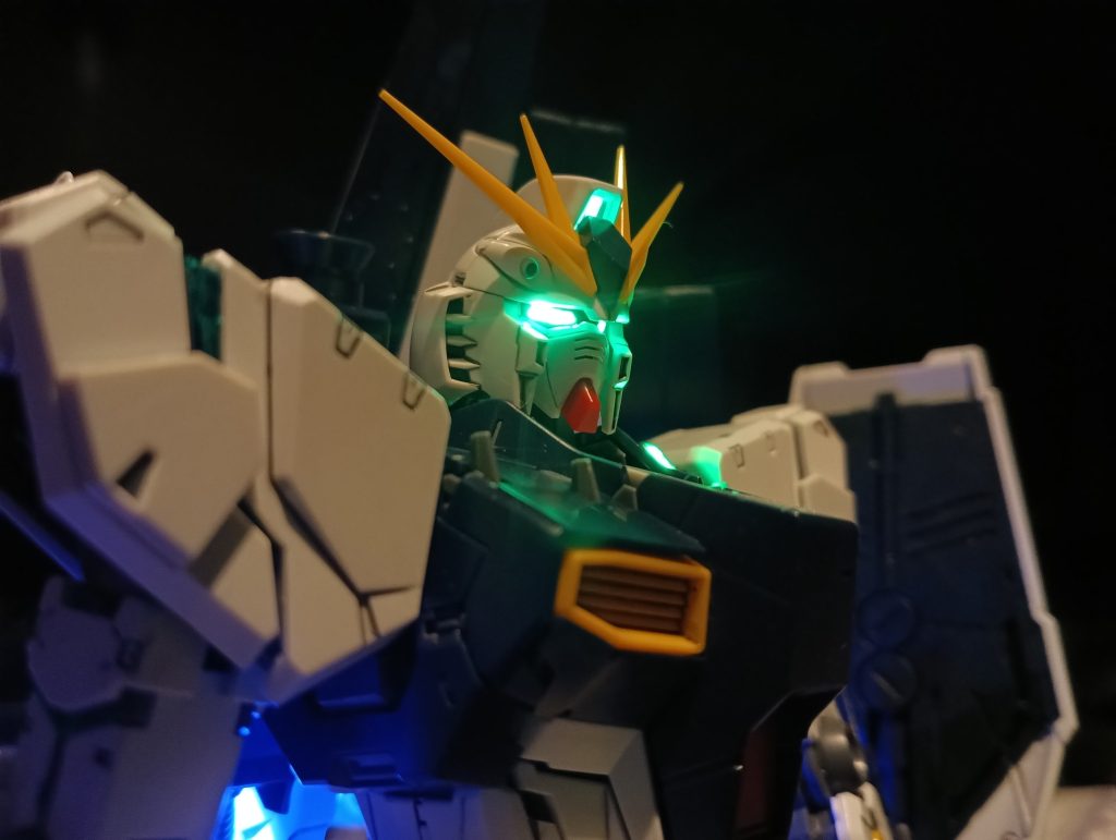 サイコフレームにも仕込みたかったですが今回は断念しました💦😅