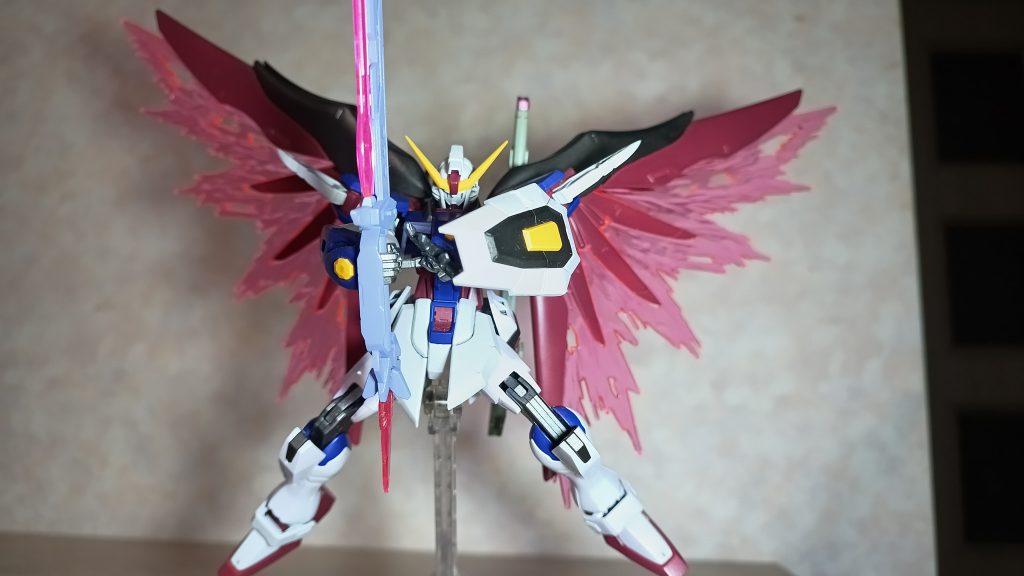 やっぱりデスティニーといえば。ずっとこのポーズで飾ってました。