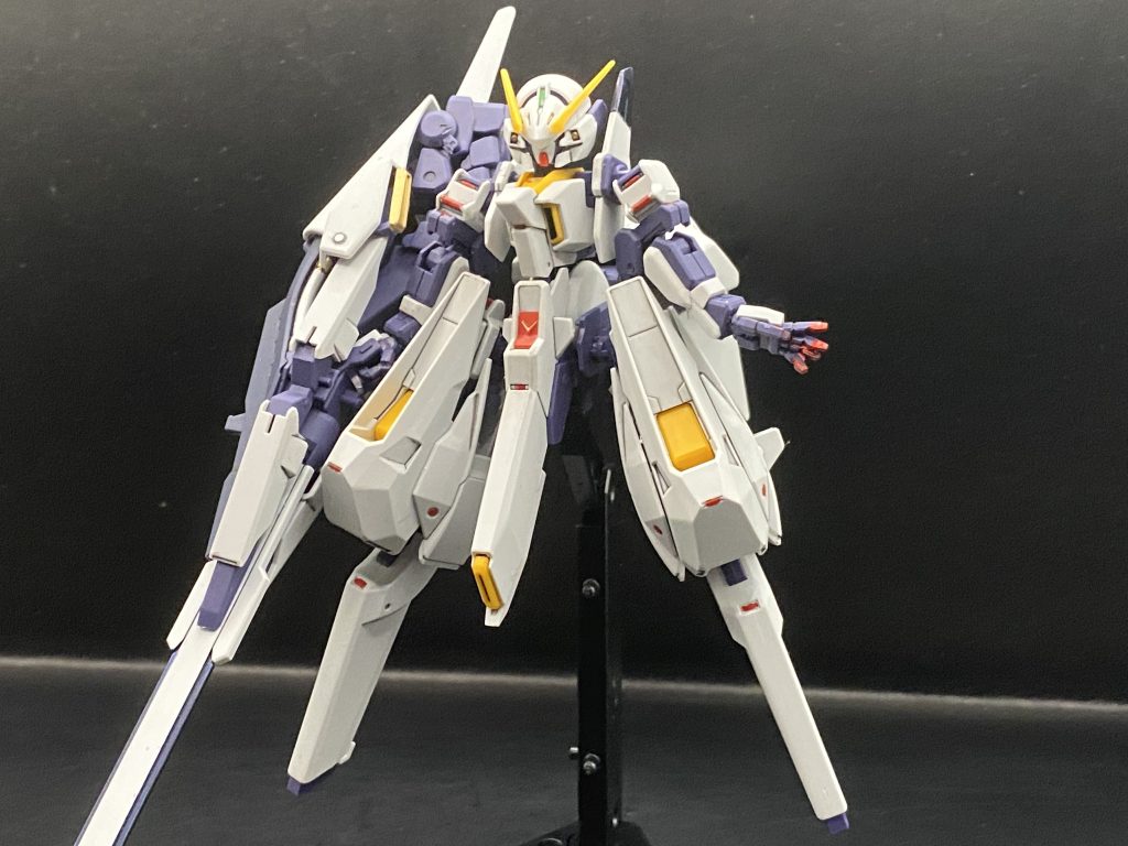 箱のポーズで!この後ミキシング予定なので全体的に墨入れと部分塗装のみでフィニッシュです