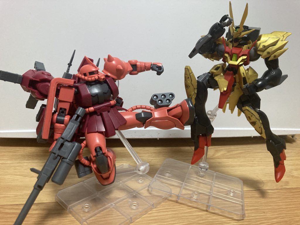 ザクⅡS型AB(アメイジングブースター)装備型–3枚目/制作者：@Nami73911