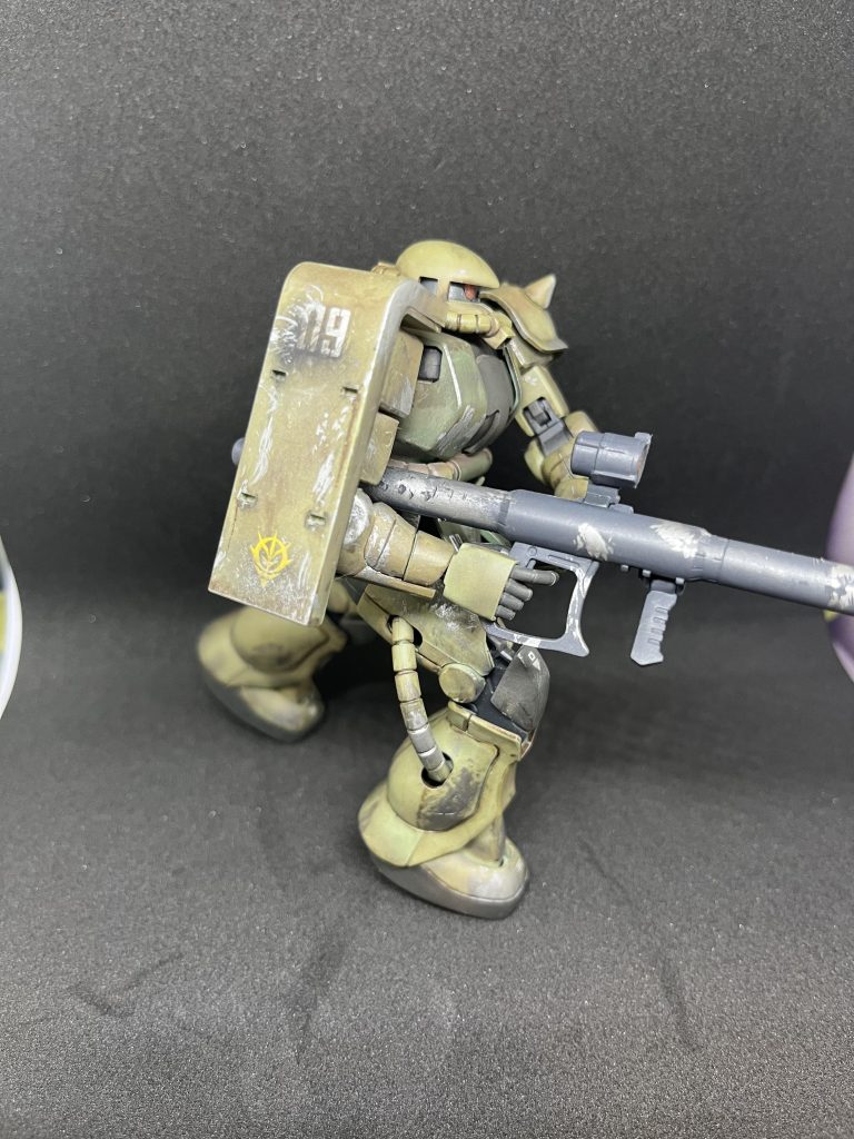 ザク　汚し–2枚目/制作者：takapi911