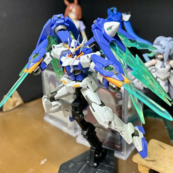 ガンダムダブルオーダイバーアーク　スミ入れ