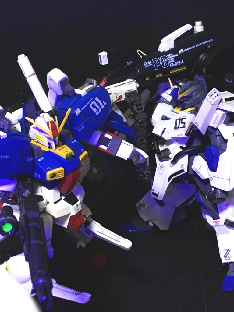 Sガンダムとの2ショット