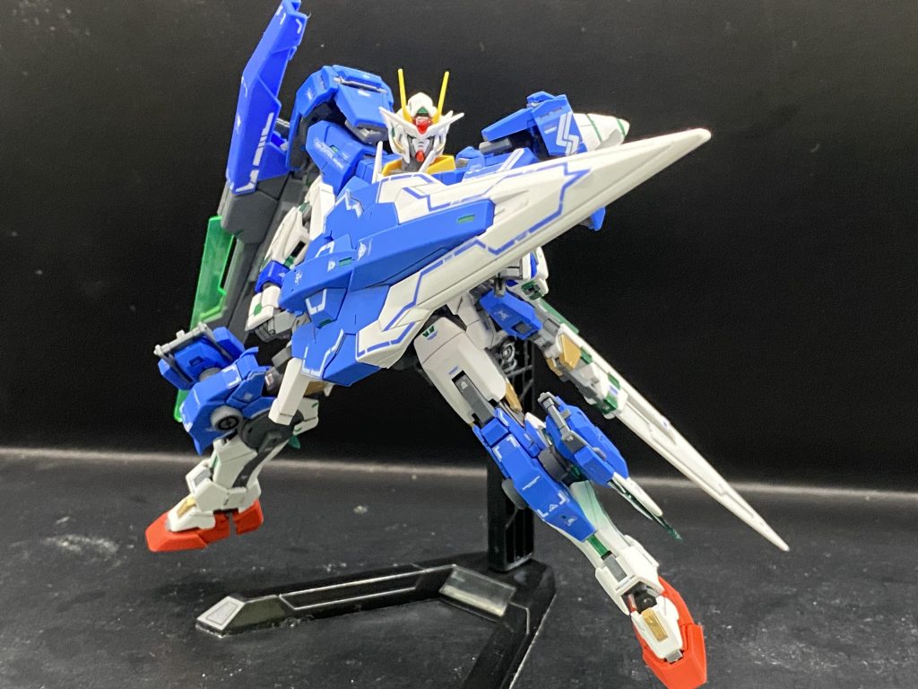 バスターソードを構えるポーズ！