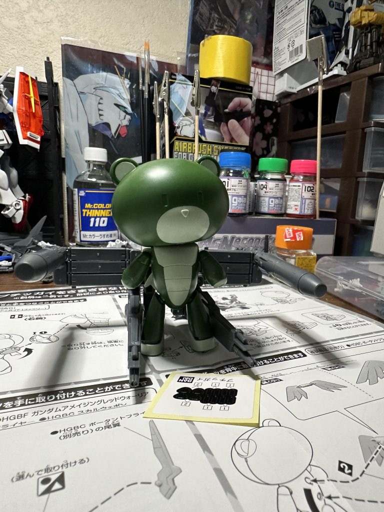 プチッガイに装着