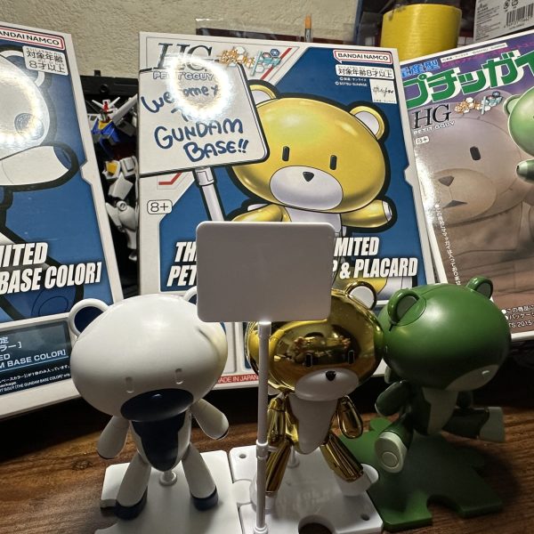 ガンダムベース福岡・SIDE Fで購入したガンプラ