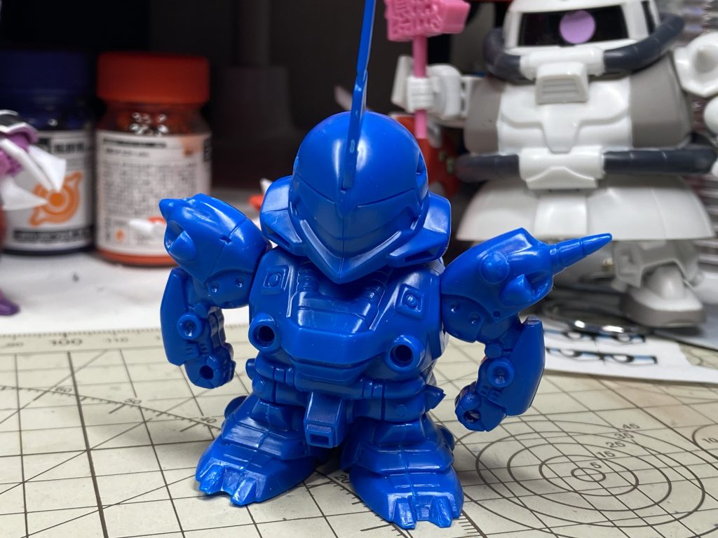 ちなみに、素組みはこんな感じでした。