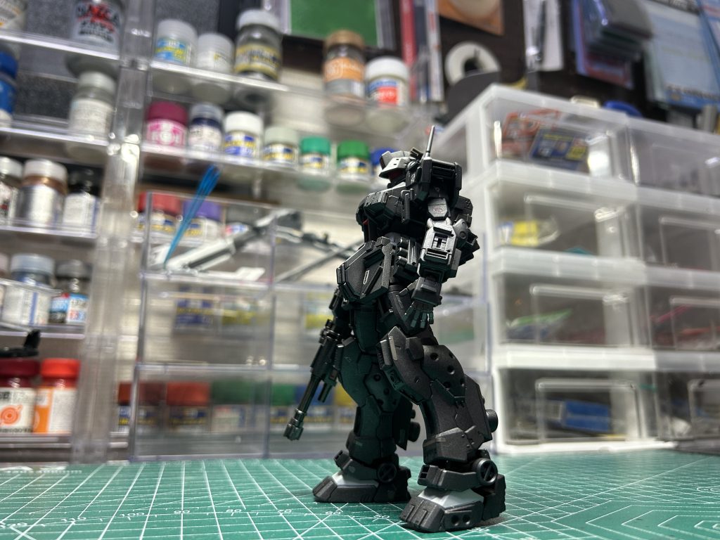 斜めからとった。【パッケージをまねした。】