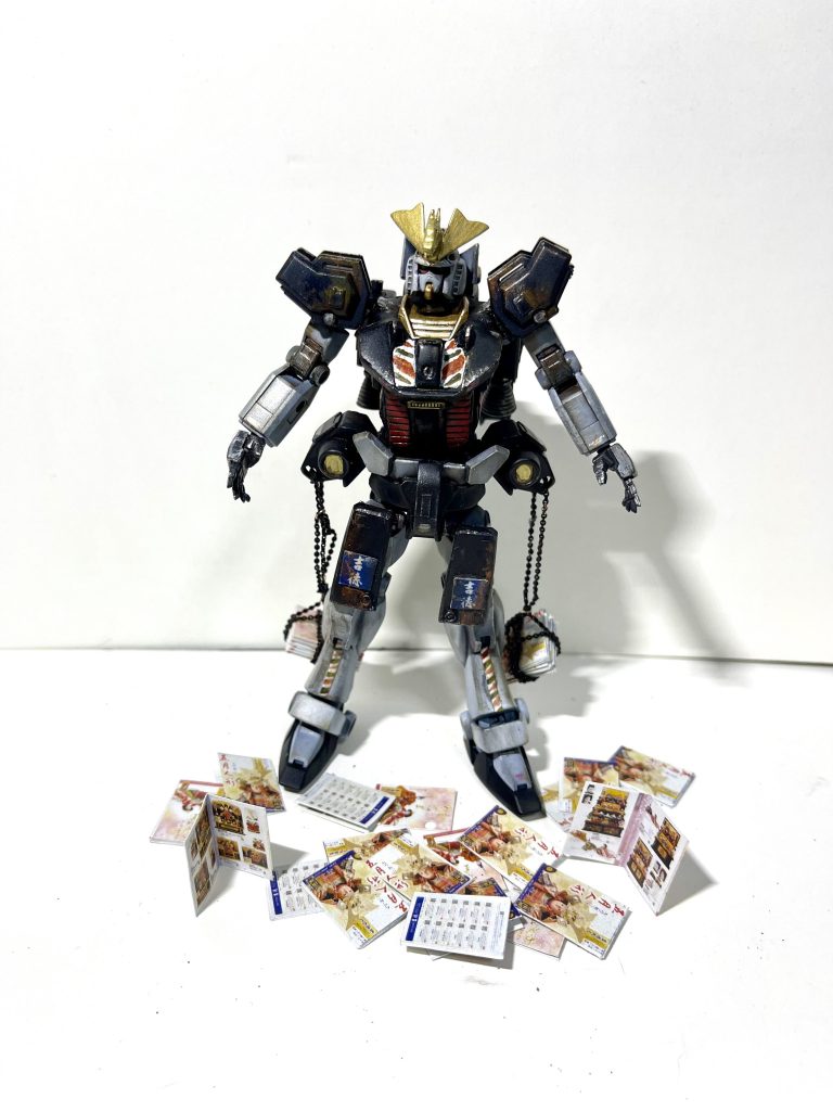 改造ガンダム。パンフも作った❗️