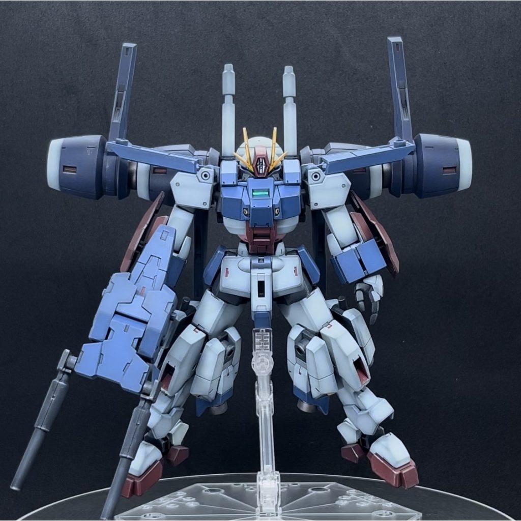 デミバーディング×2、30mmティルトローター、ジャンクパーツ各種を使ってミキシングしています。