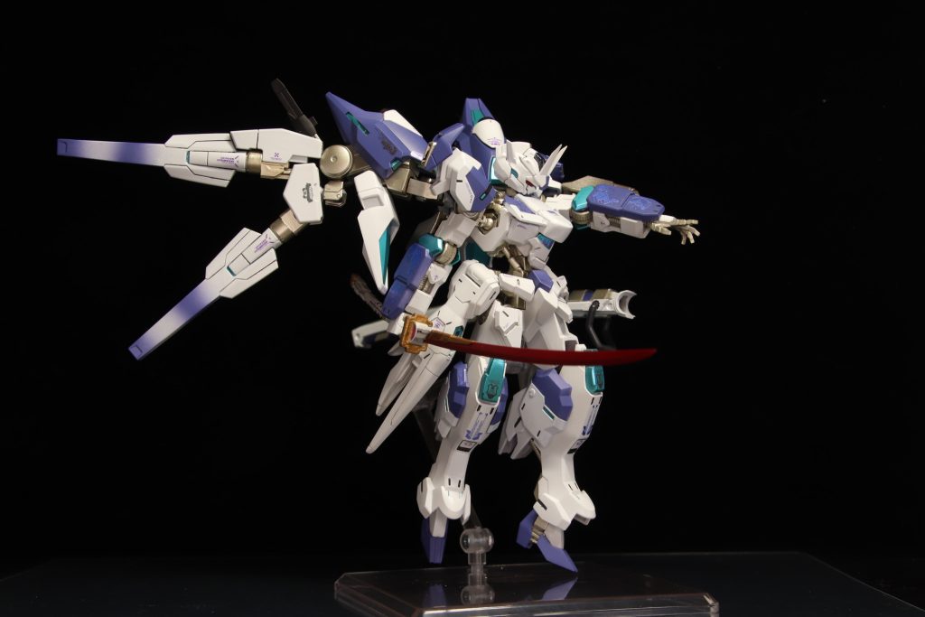 ガンダムフレームエアリアル改修型 阿頼耶識タイプE–3枚目/制作者:あぬびすん @anubisnn