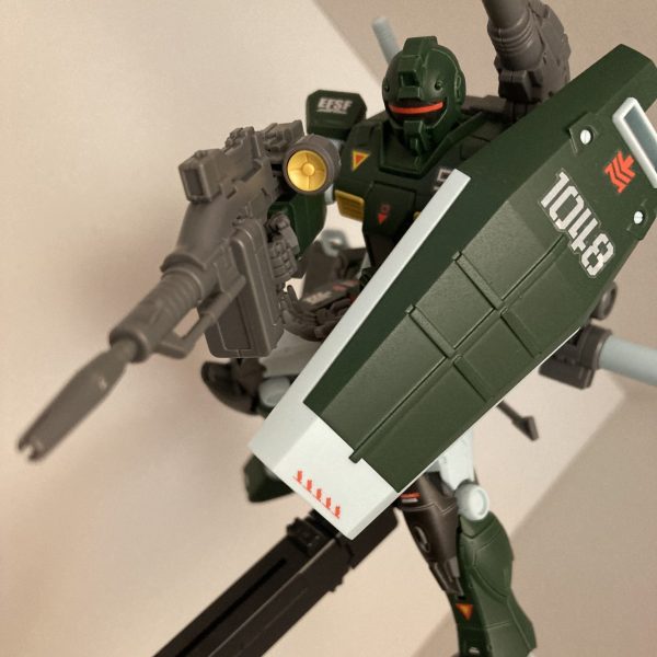 ジム　スナイパーカスタムカラー(+ジェガンヘッド)