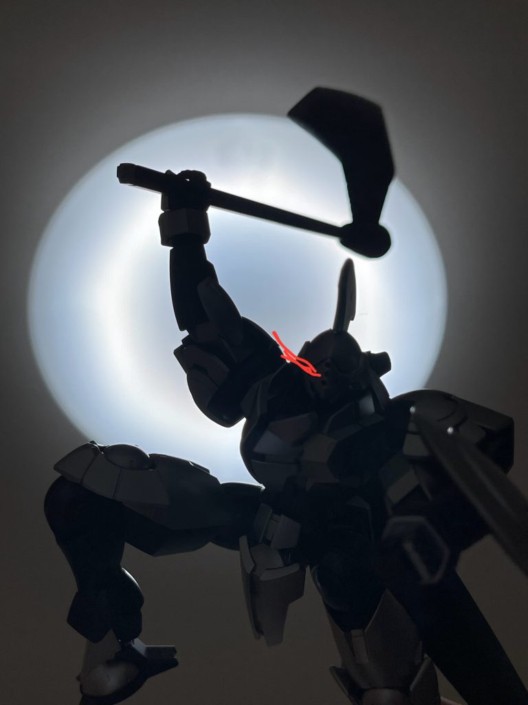 夜間強襲これも作成しながらやりたいと思ってたポーズです。雰囲気は出てるかと。