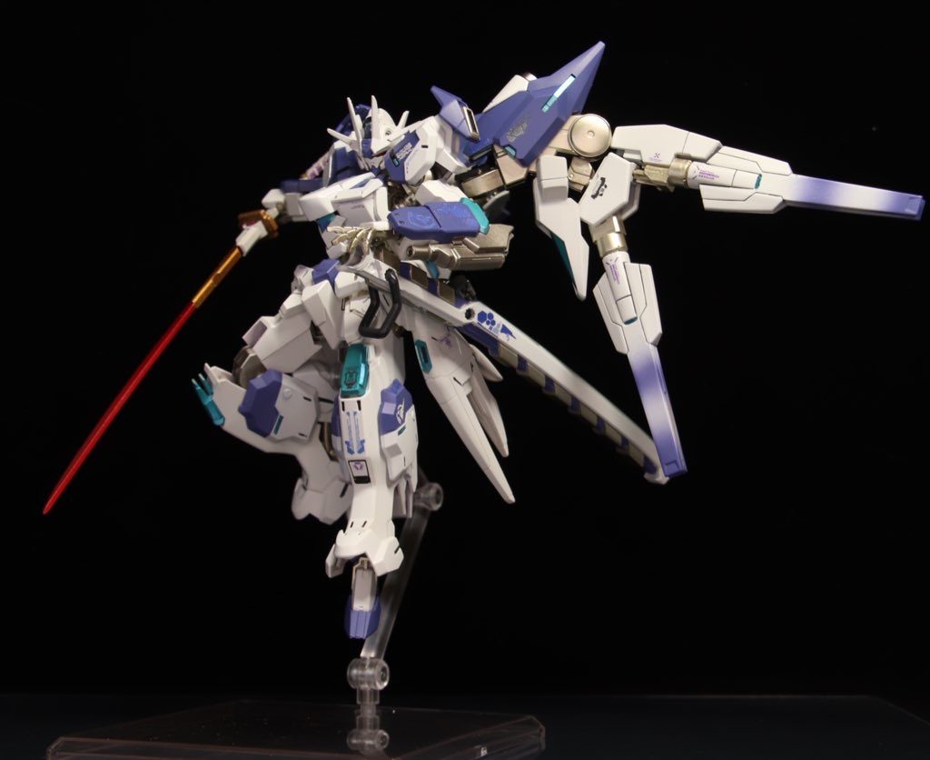 ガンダムフレームエアリアル改修型 阿頼耶識タイプE–2枚目/制作者:あぬびすん @anubisnn