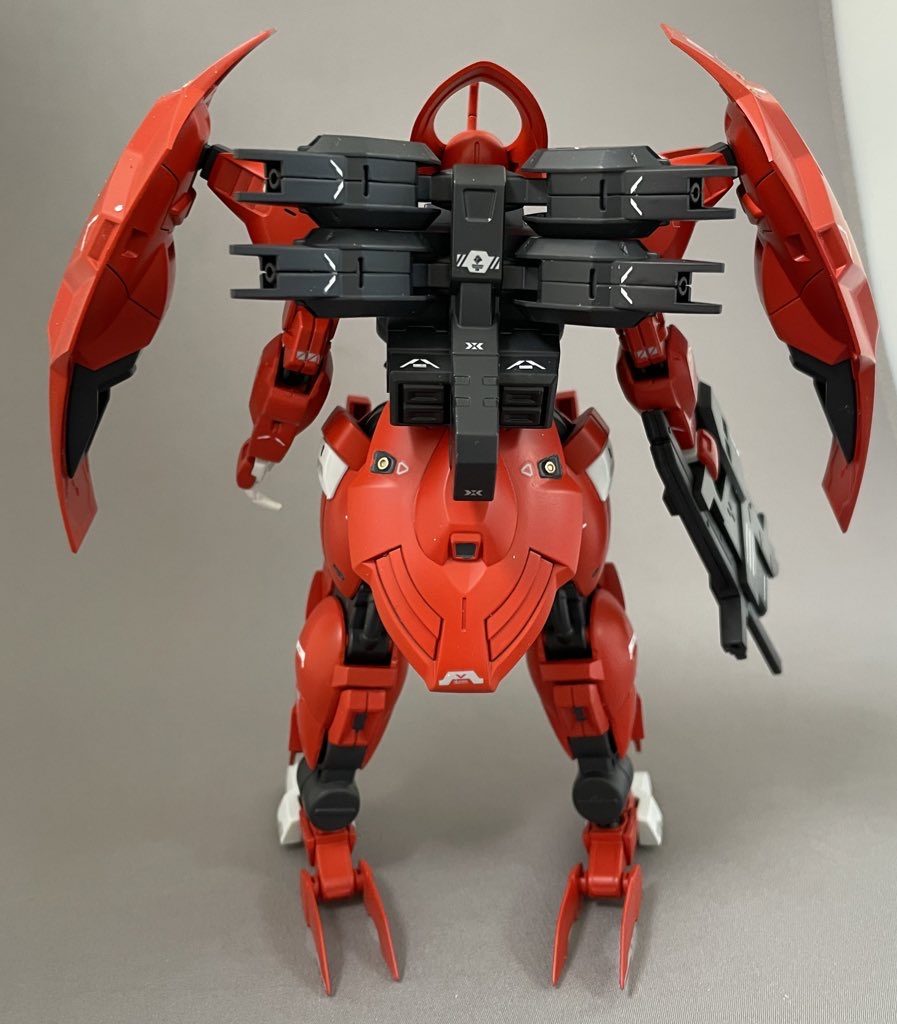 追加武装にれガンダムデカールのダリルバルデ用とディランザ用を適当に貼ってます