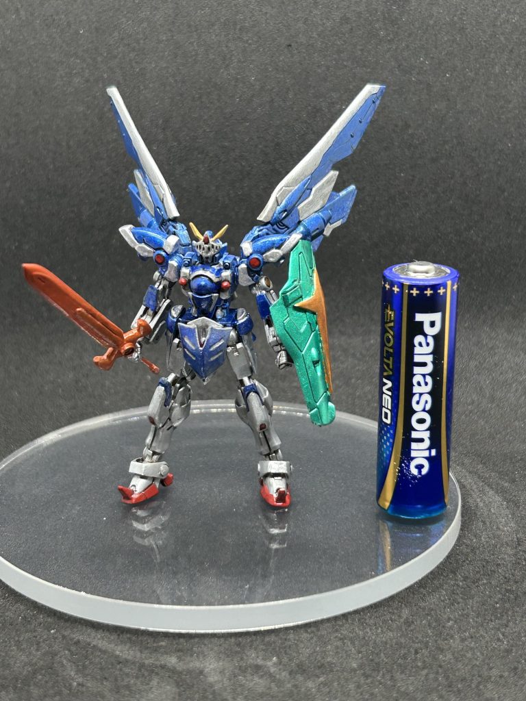 ナイトガンダム風なら誰とも被らないと思ったんですよね😆