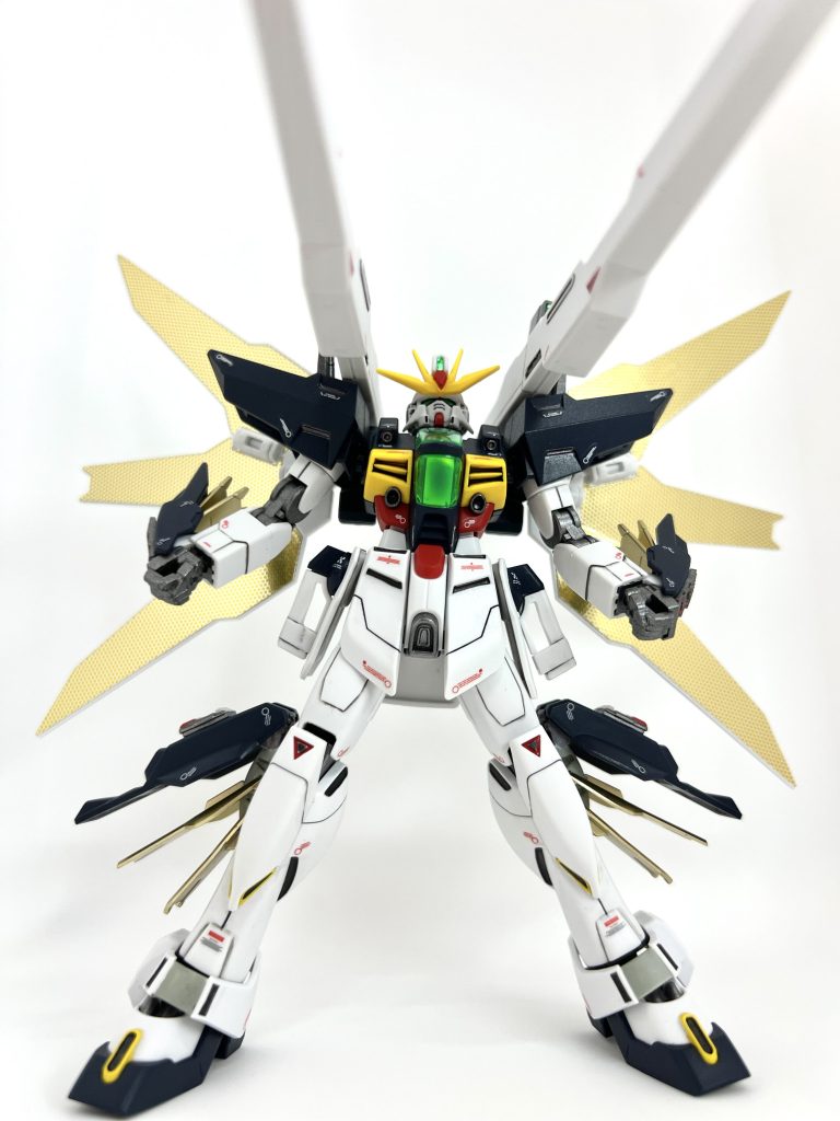 サテライトキャノンの合わせ目消しはしんどかったです。。