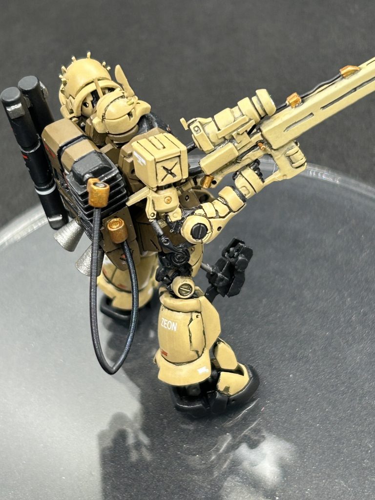 顔、胸、お腹、腕、脚、ランドセル、武器、以外はキットのままです😆