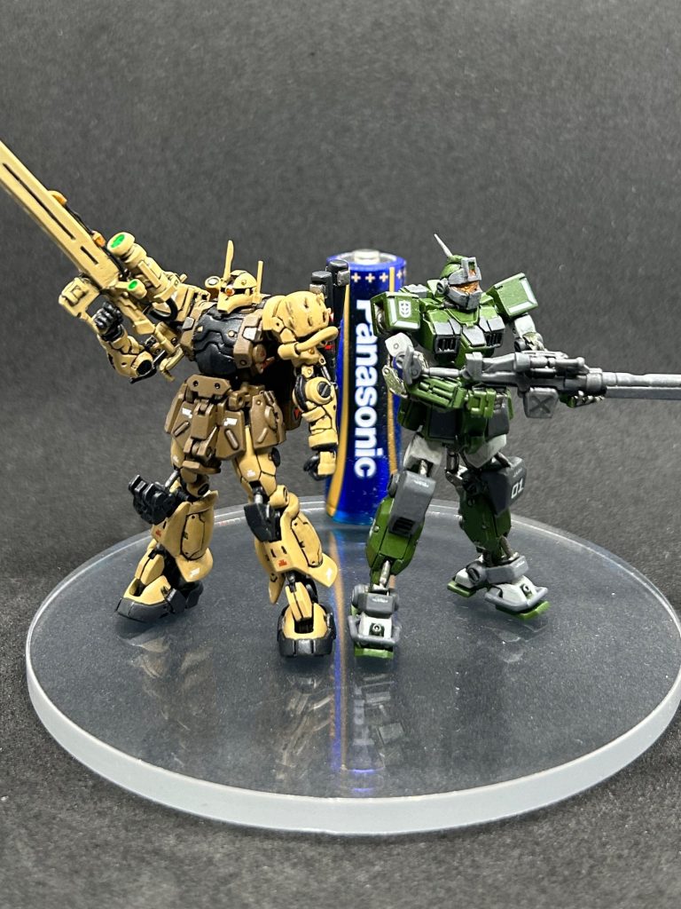 ジオンVS連邦　のスナイパー決戦！