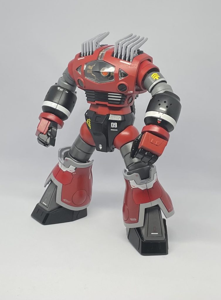 王道仁王立ちです!腕と片の塗り分けしております!方はグレーとニュートラルグレーを使っております!