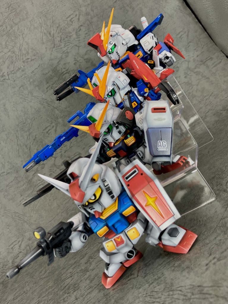 ZとZZの詳細はこちら Z:https://gumpla.jp/sd/1238282 ZZ:https://gumpla.jp/sd/1238302mk2は、Gディフェンサーが未完なので完成したらupしますー