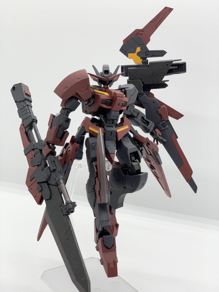 2024年一発目は鉄血機体で片翼っていいよね以上ガンダム・レラージェでした。