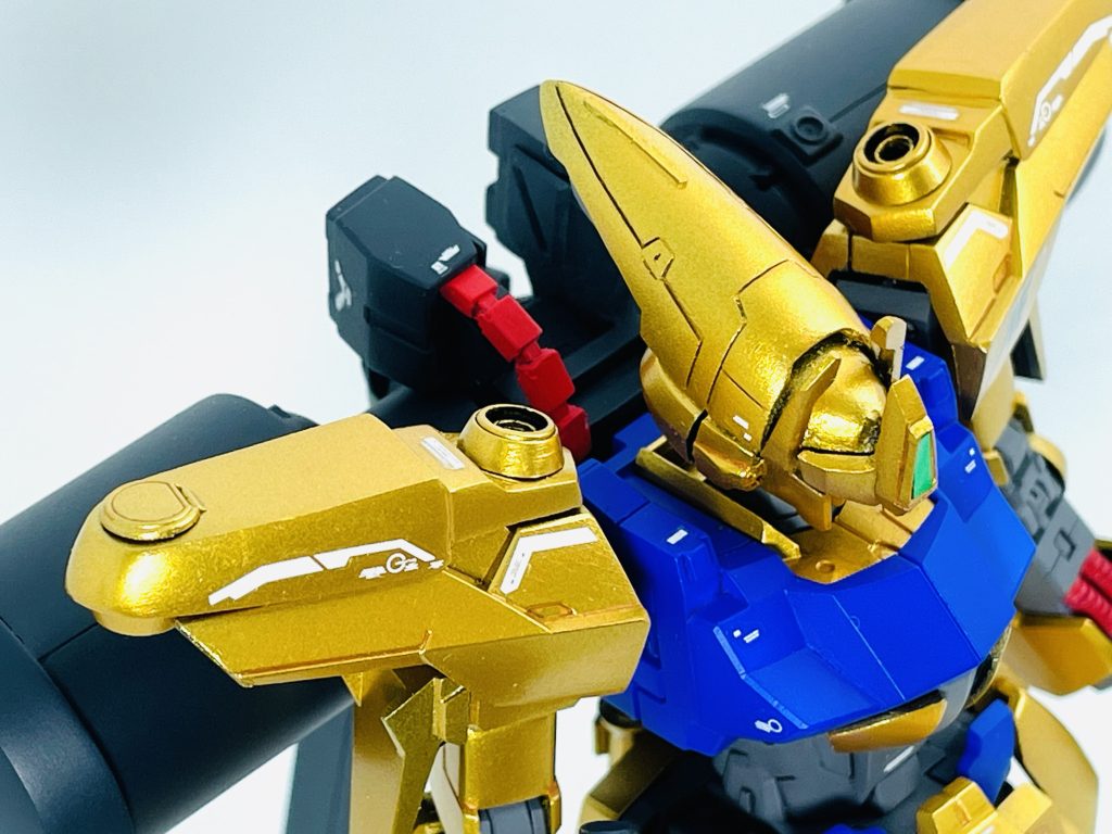 特徴的な後頭部