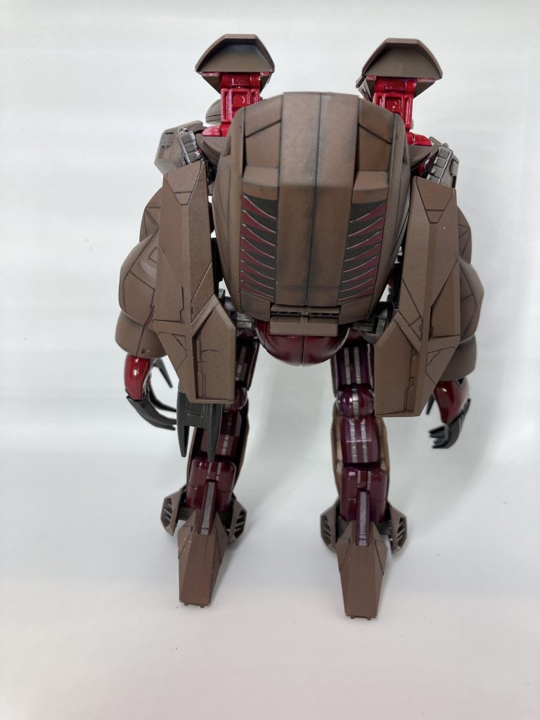 ウォドムポッドのお尻のカバーみたいなヤツは上下逆に付けています。