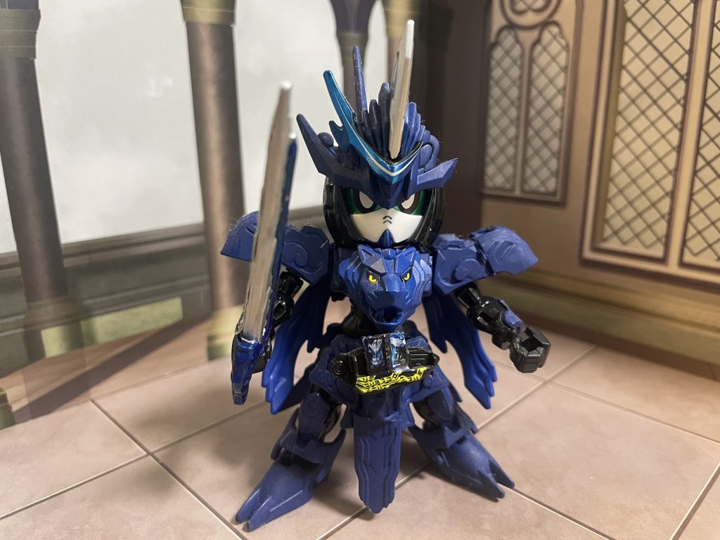 ブレイズストライク。左右非対称がいい！！水勢剣流水を構えて！