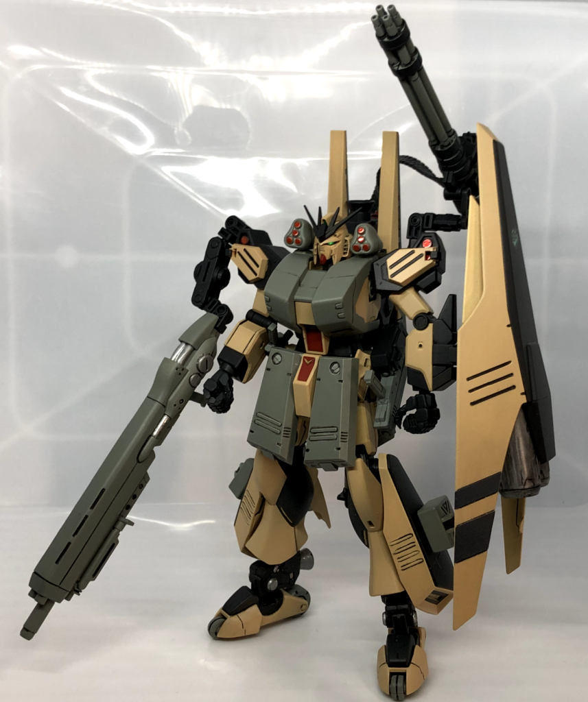 νガンダム HWTC(Heavy Weapon Turbo Custom)–2枚目/制作者：monad