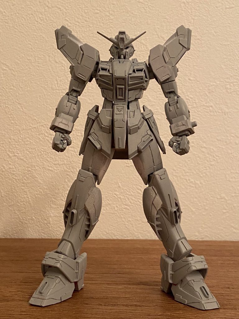 サーフェイサーを吹き、塗装準備中です。