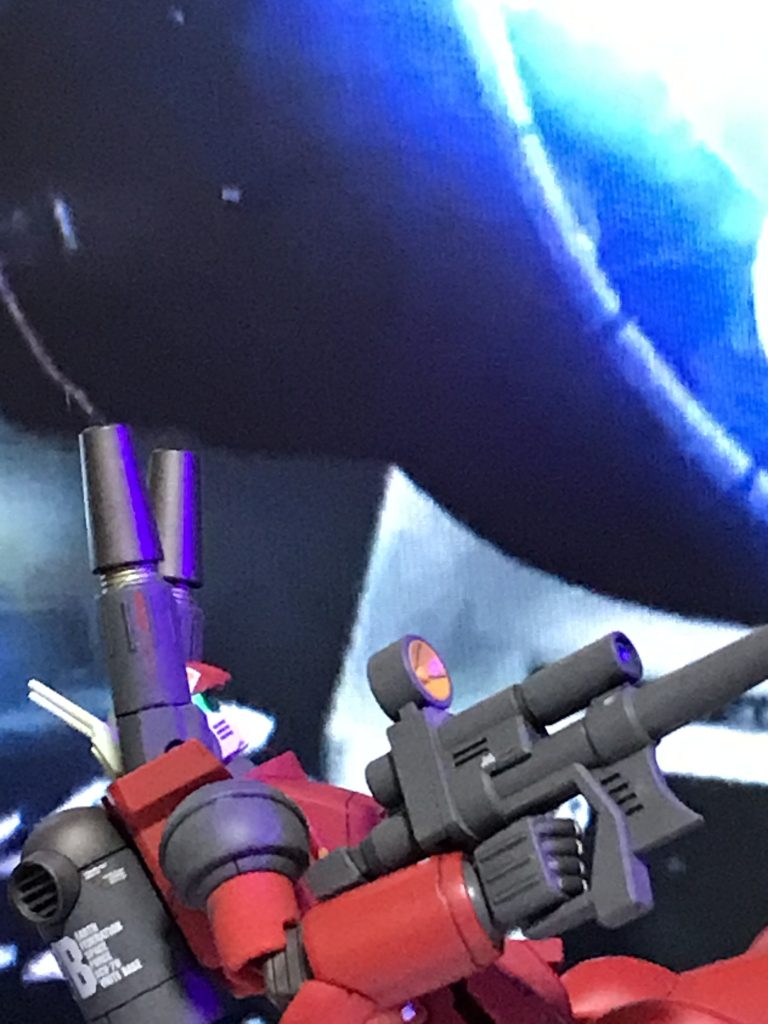 ホワイトベース後方にて直掩中2。