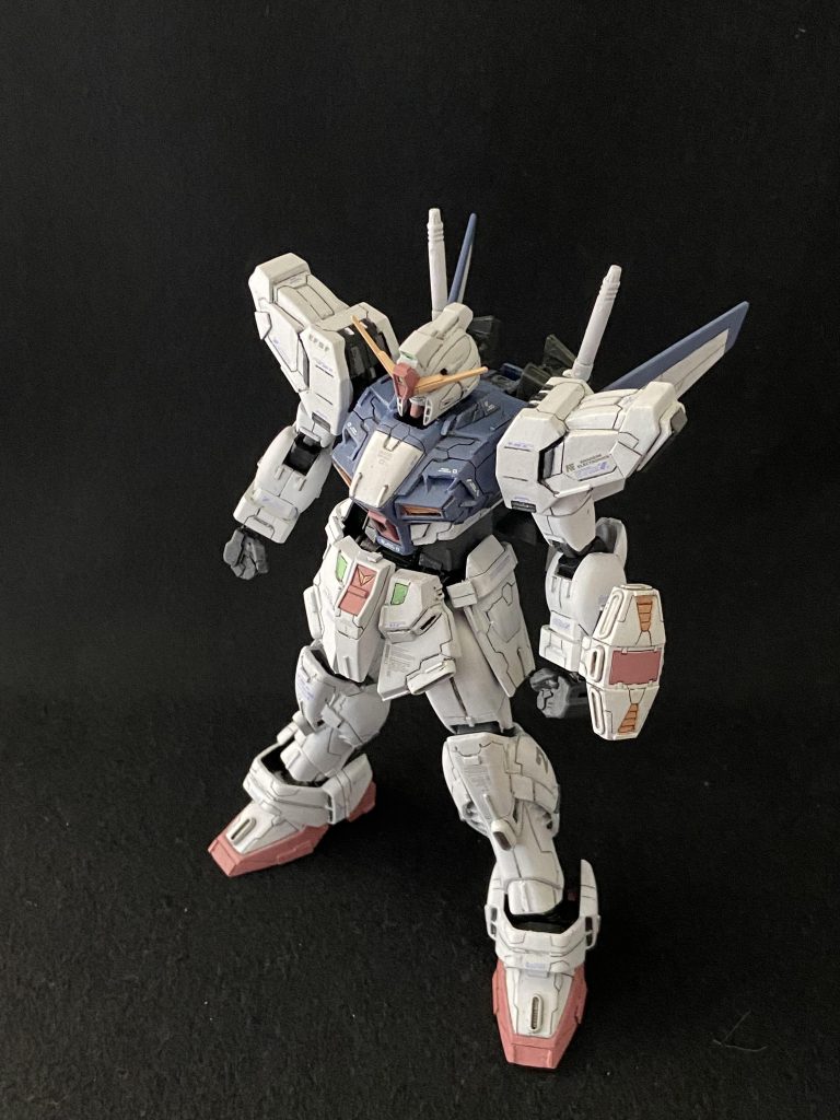 いわゆるモデグラ風アングル。