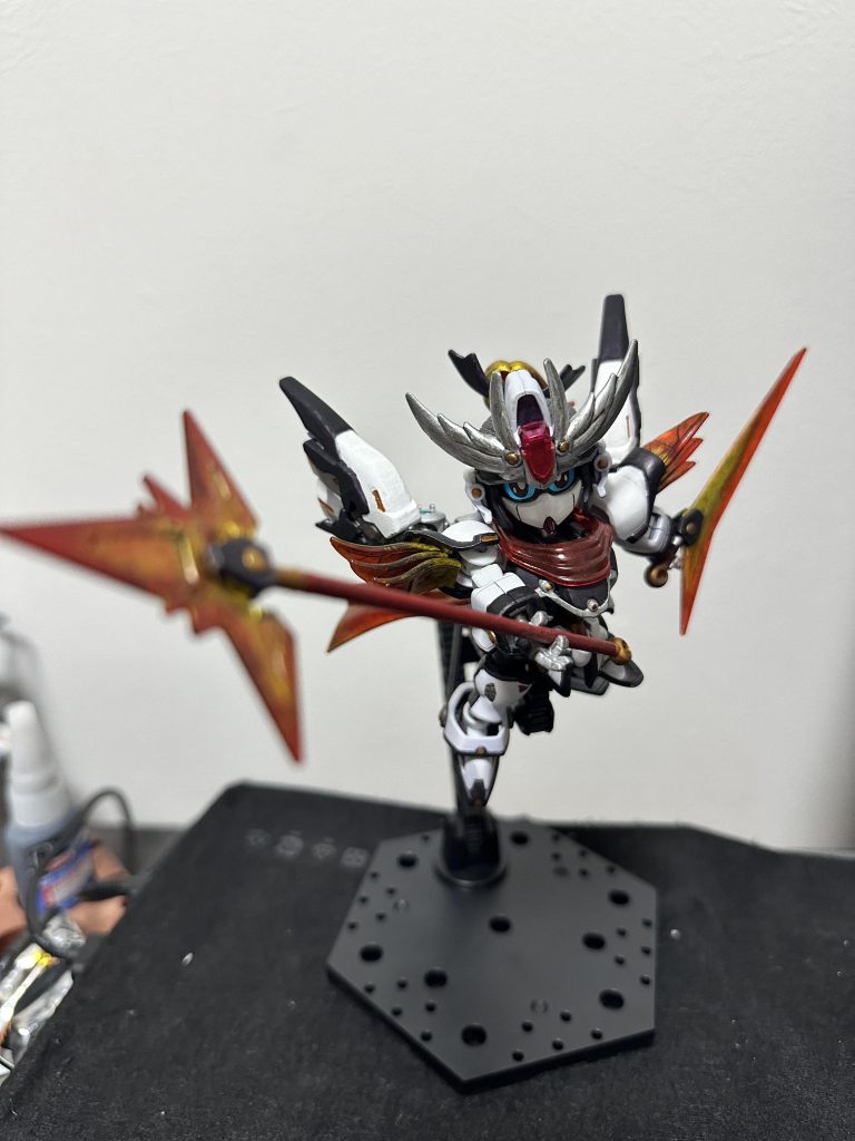 そんな感じで(?) F9ノ1改2Xでしたクリアパーツに色乗せるのは初めてしたが、割といい色になってくれたのでなんやかんや満足な改造でした。