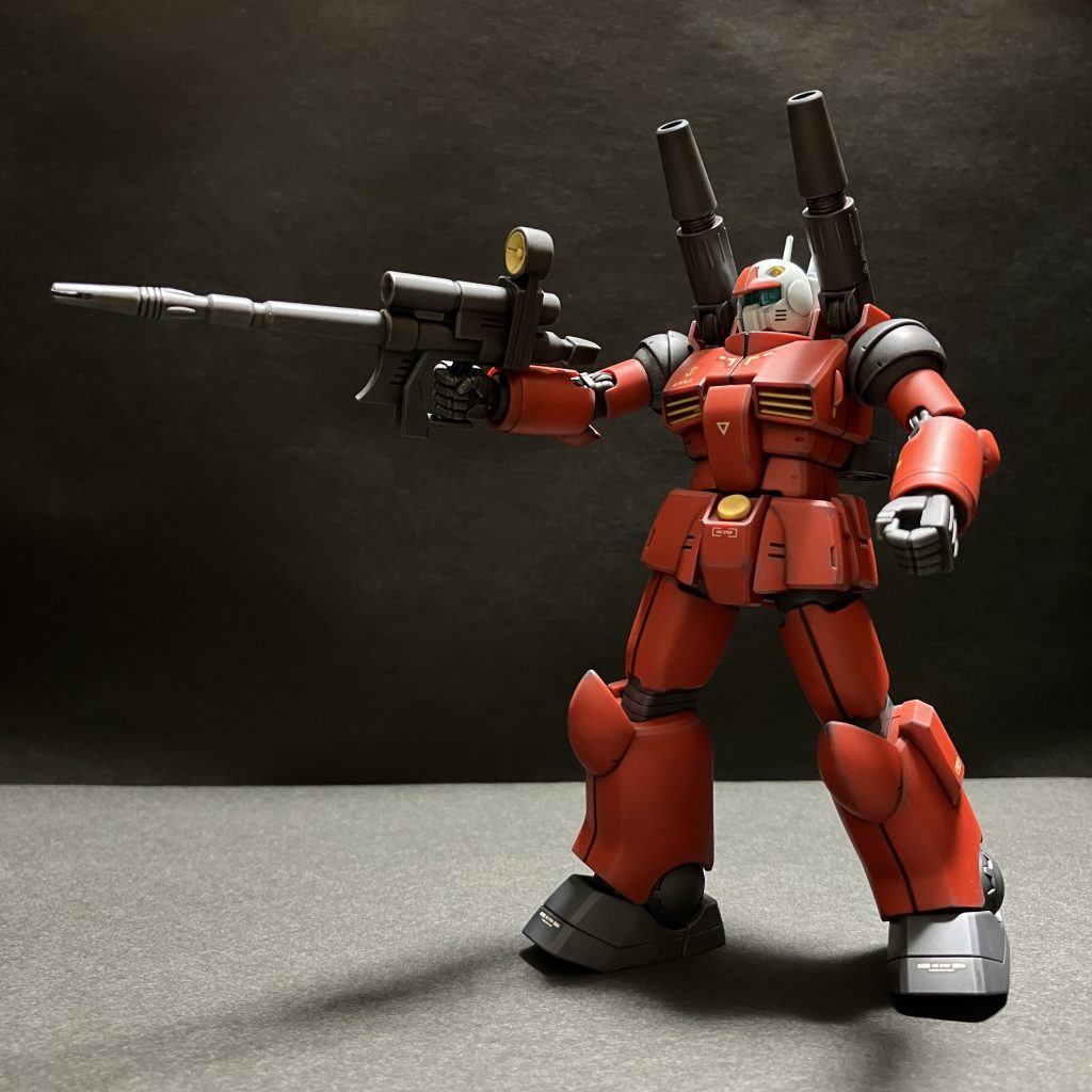 筆塗部分塗装少々。デカール少々。頭の中で「過ぎたるは猶及ばざるが如し」と唱えながら、ドライブラシとスポンジチッピング。