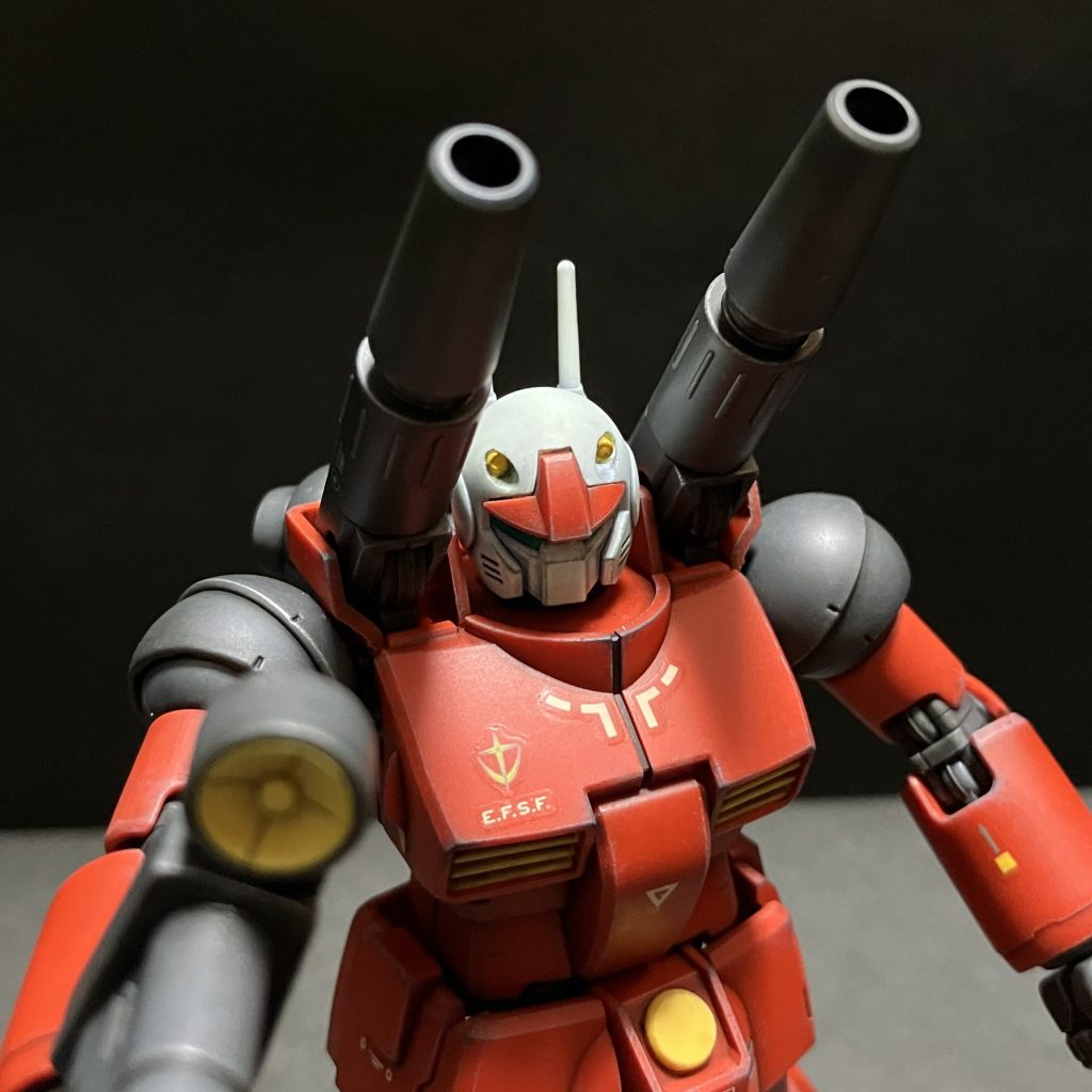 バルカンはランナーの切れ端で作って埋め込んだが...失敗。写真では分かり難いけど失敗。