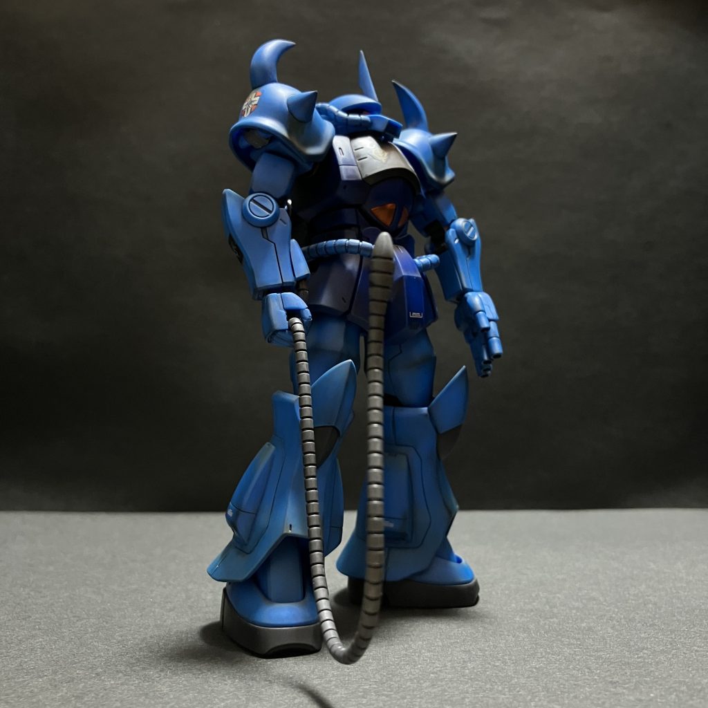 スパイク延長+シャープ化。左手マシンガン分割。