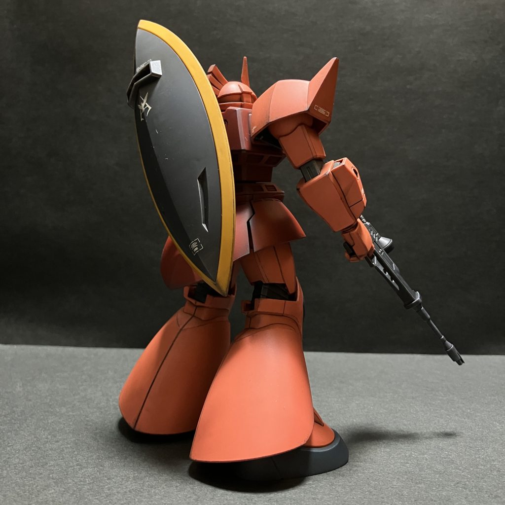 筆塗部分塗装少々。デカール少々。