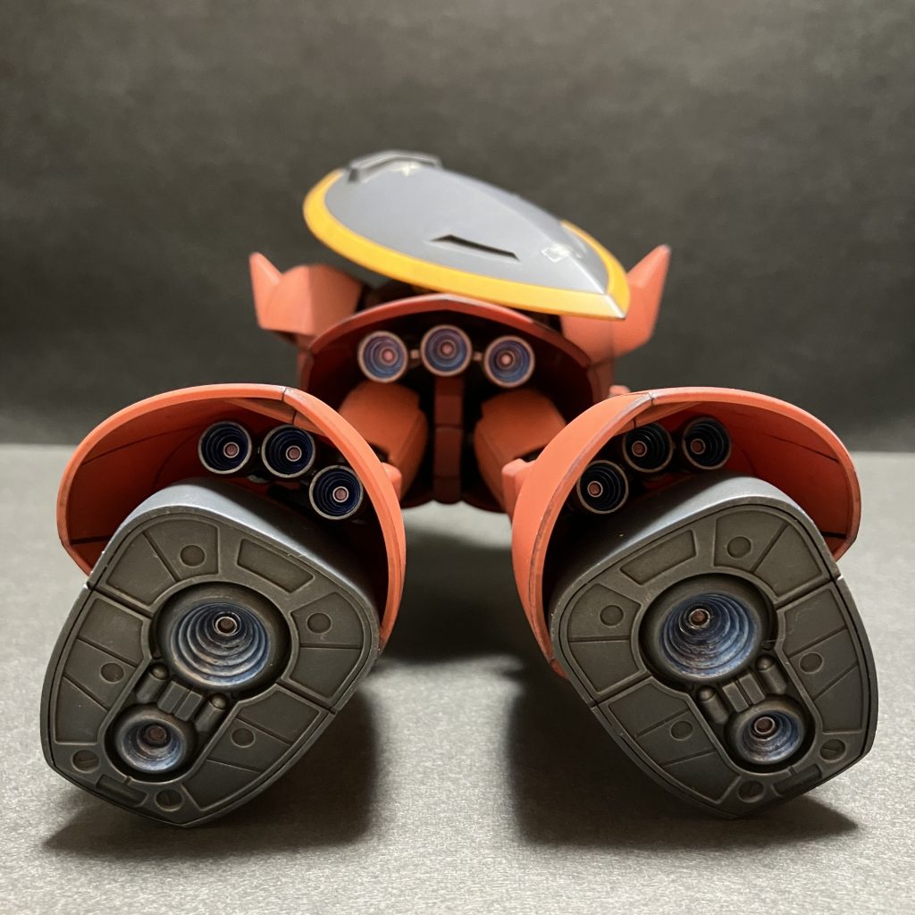 せっかく塗ったので裏からも。