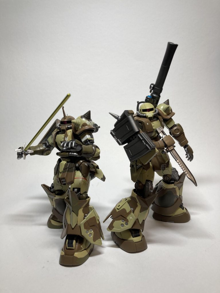 サザンクロス隊 ザク–4枚目/制作者：@nonbirigan