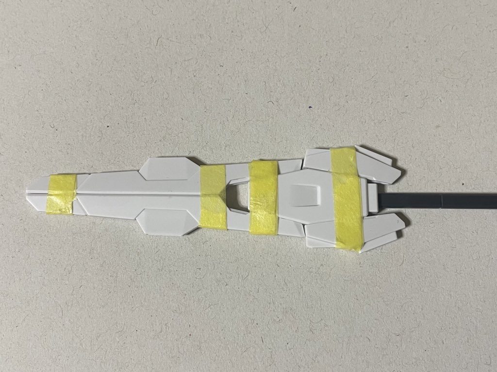 制作工程？写真の欄があったので、ルガーランスの製作過程もオマケで載せておきますね😌